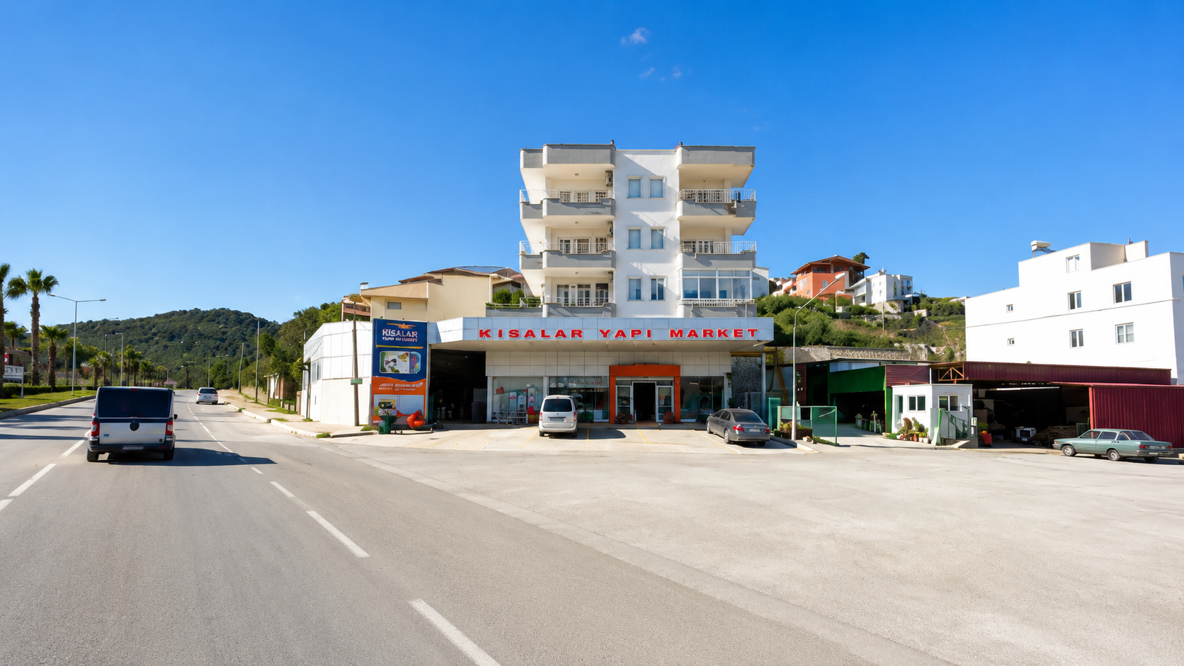 Kısalar Ticaret yapı market binası